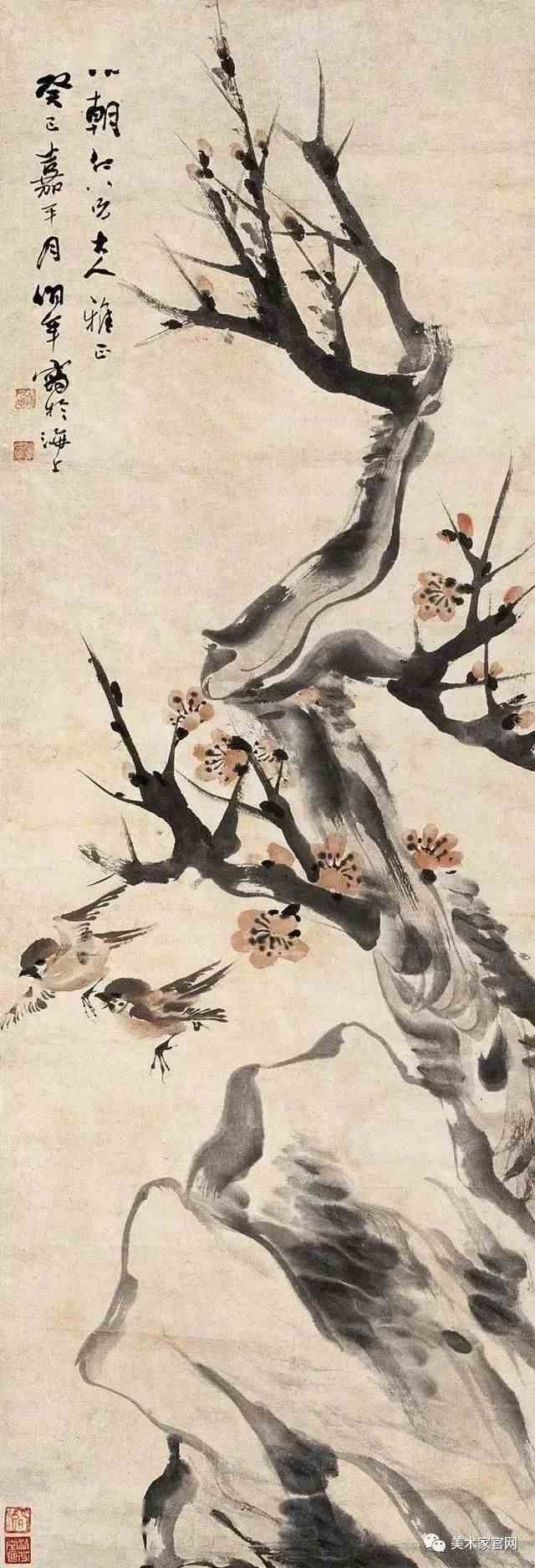 海派大家任伯年花鸟画欣赏