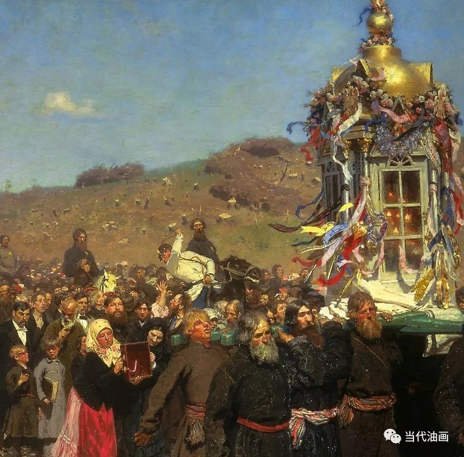 艺术号 美术达观 俄罗斯油画大家 | 列宾(附高清大图)这幅作品是列宾