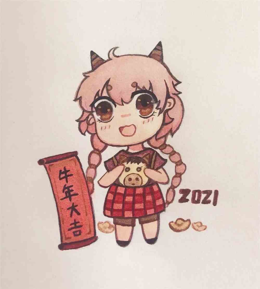 社区上传你的作品 将美好的期待和祝福                  牛年绘更牛