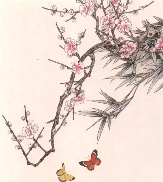 工笔梅花如何染色?分享10种设色图例