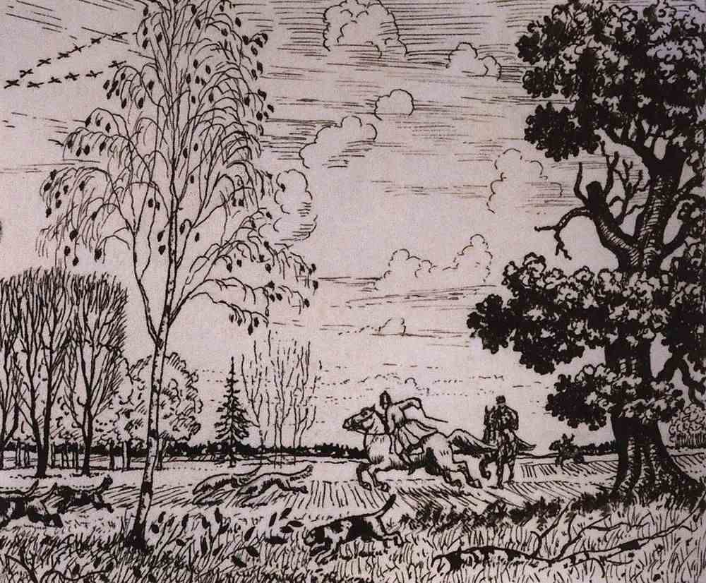 俄罗斯画家鲍里斯,场景素描手稿及版画欣赏