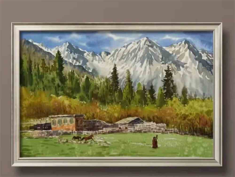 2021年绘画作品,2021年科技绘画作品 胡舜绘画作品,2021年虹顺艺术空间首展
