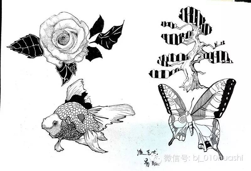 北京010画室·设计课之黑白装饰画开课咯!
