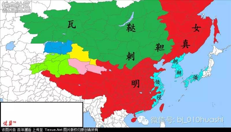 科普知识┃中国历朝历代版图脉络清晰