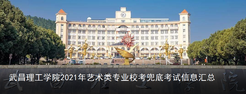 武昌理工学院2021年艺术类专业校考兜底考试消息
