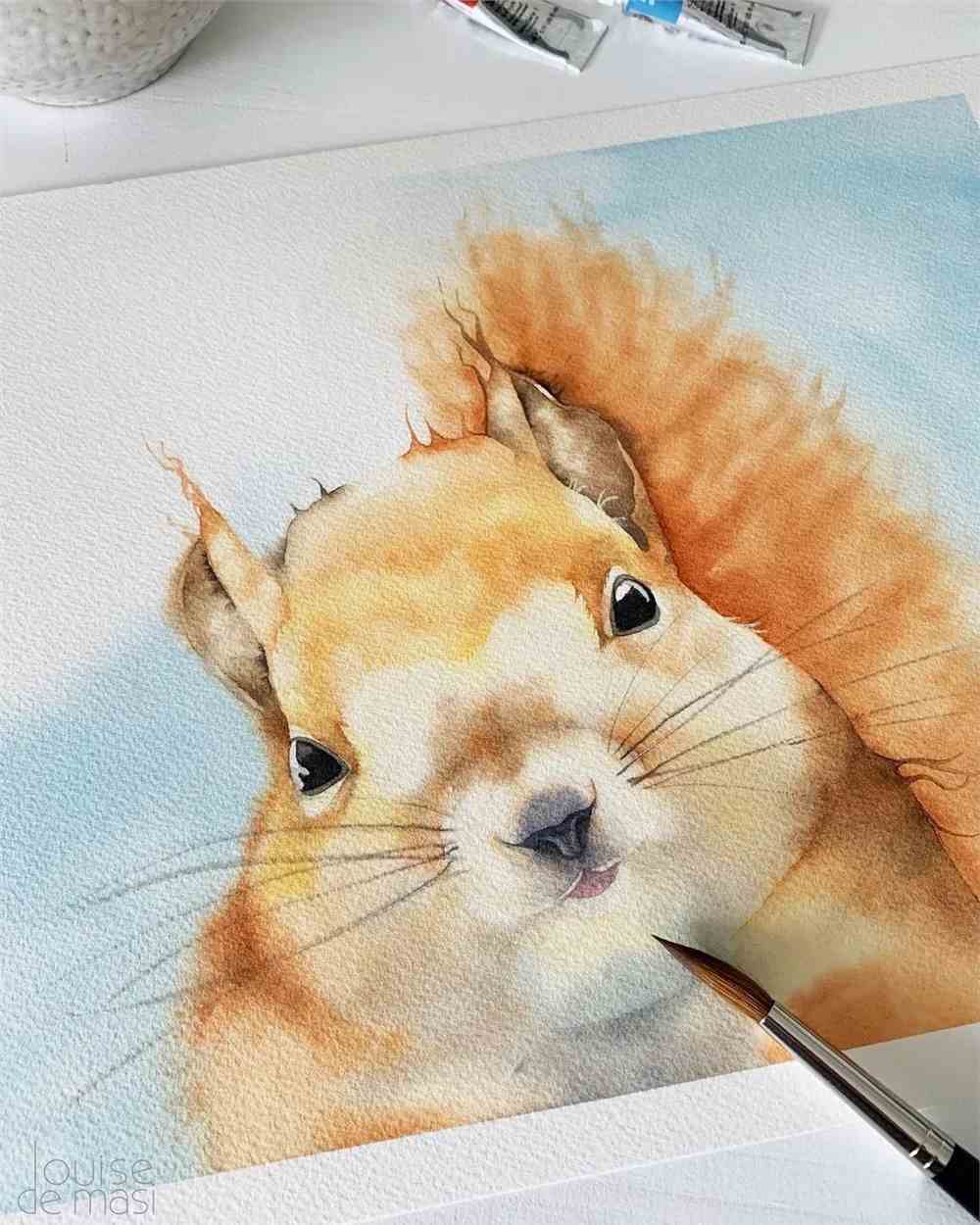 水粉画家