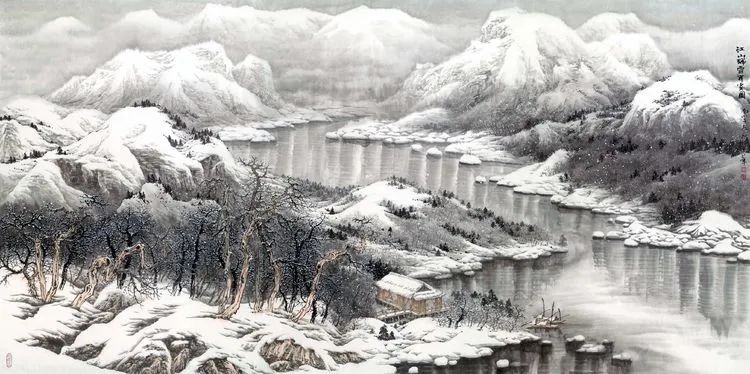 当代雪景山水画对传统观念的传承_国画艺术_零二七艺考