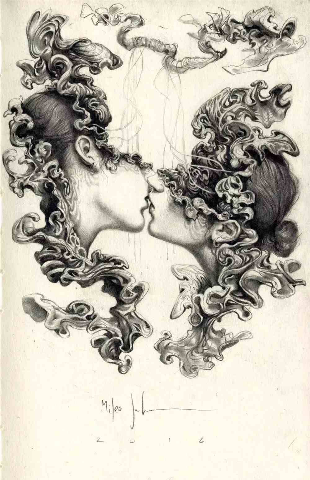 素描的变形,分裂,吸引与重生!