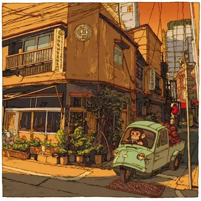 怎么画都这么好看 shinji tsuchimochi 日本东京插画师 毕业于多摩