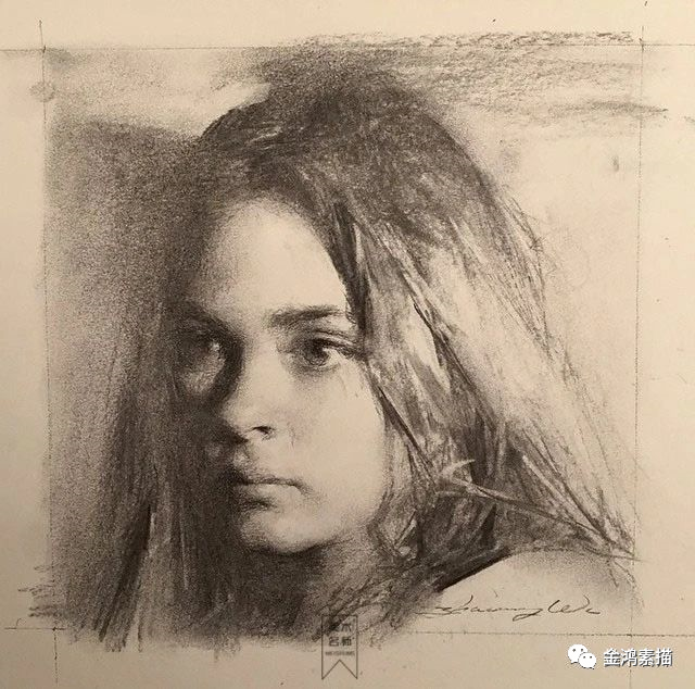 笔触虚实有节奏,素描头像虚实画不好的看这!| 素描
