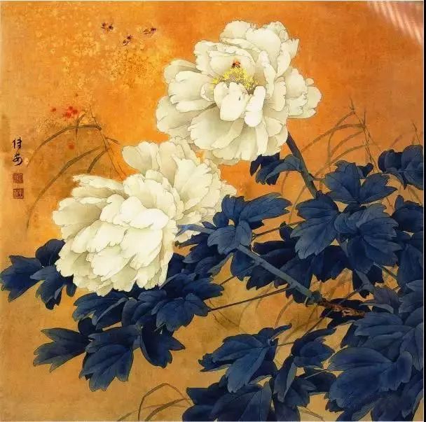 工笔名家邹传安笔下的牡丹芍药