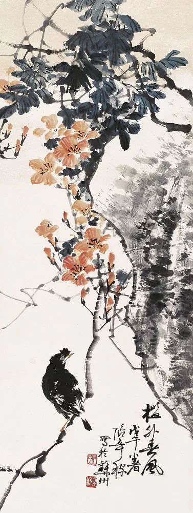张辛稼花鸟画意境清新