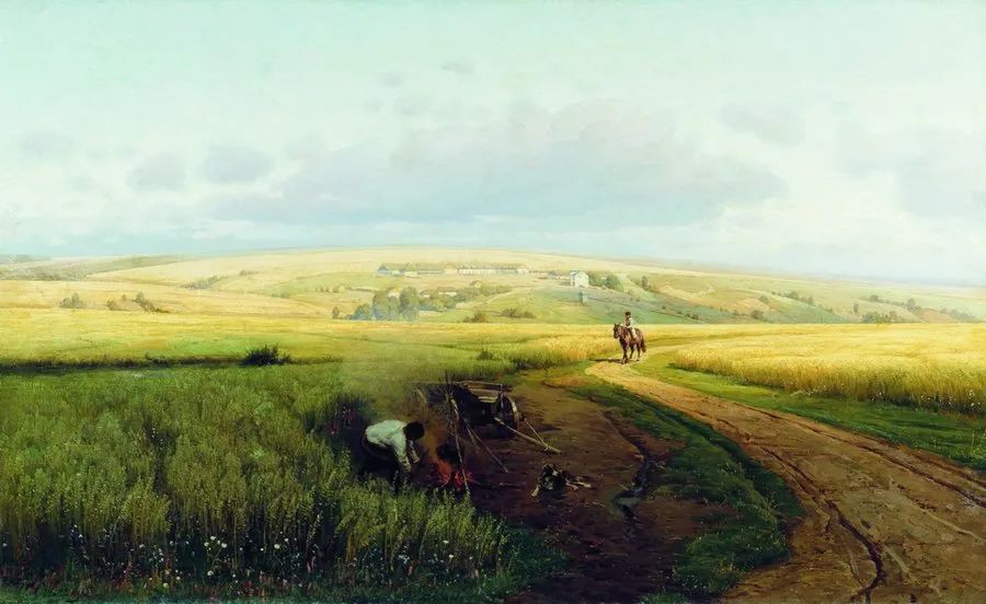 乌克兰现实主义风景画的奠基人—奥尔洛夫斯基_微油画_零二七艺考