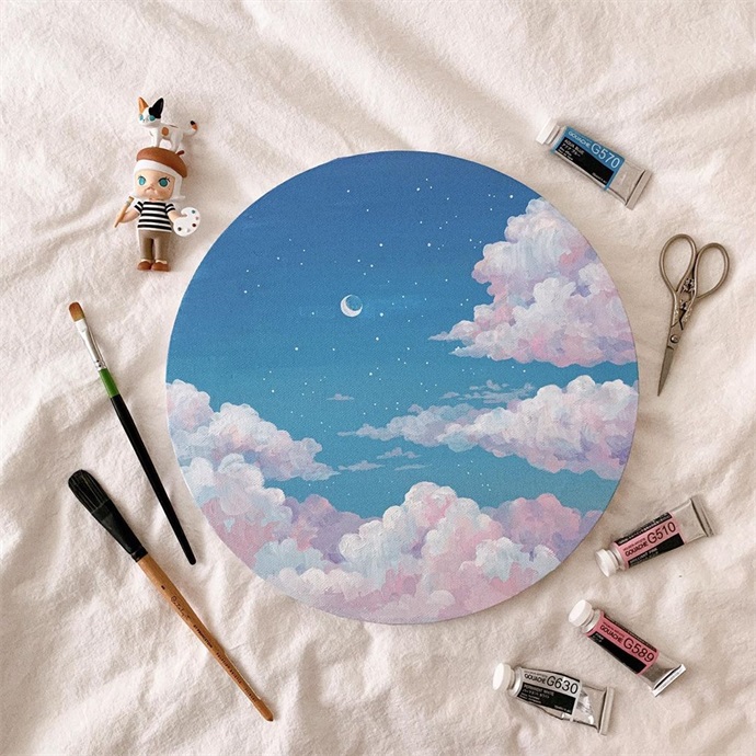 水彩风景画图片大全精致的水彩画作品集
