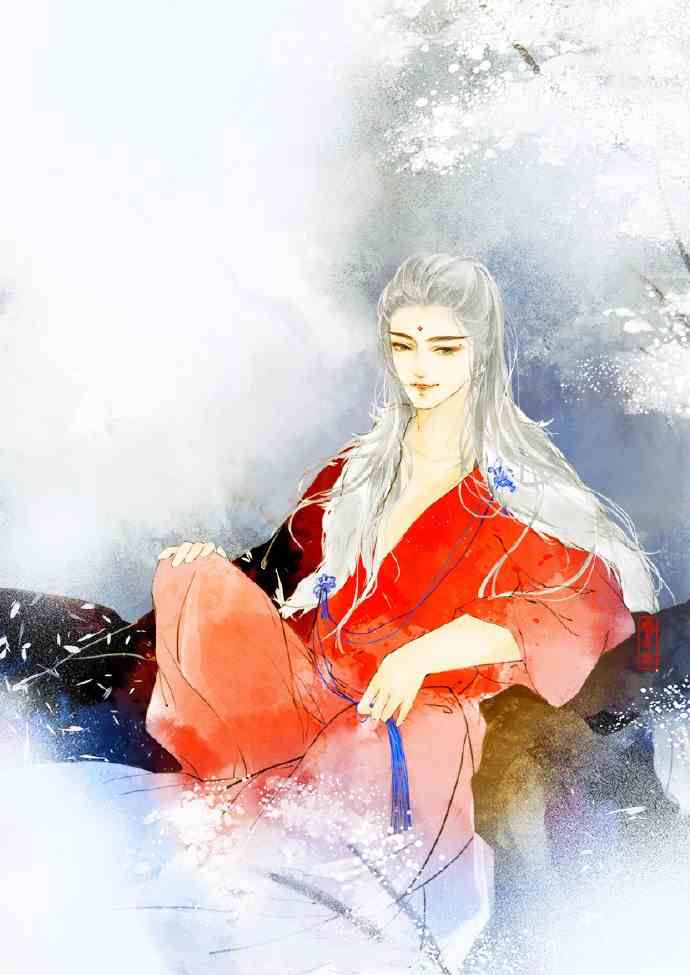100张古风美男图片妖孽高清,精选唯美古风美男插画壁纸