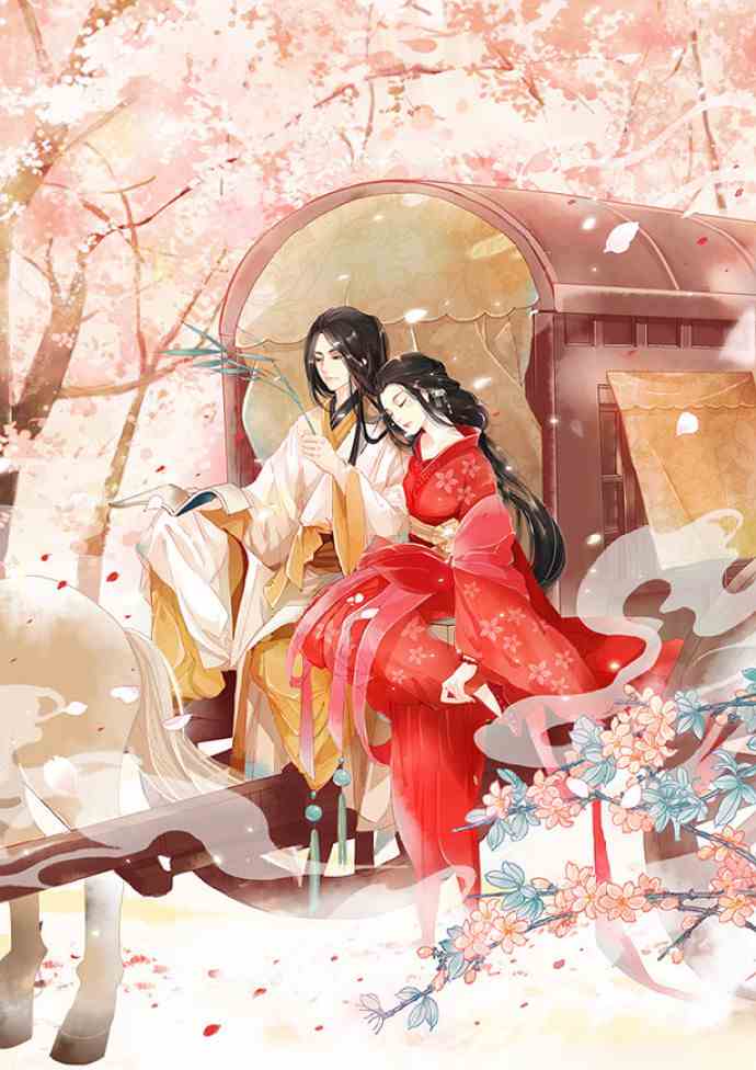 古风情侣壁纸手机壁纸,古风图片高清唯美壁纸(96张)