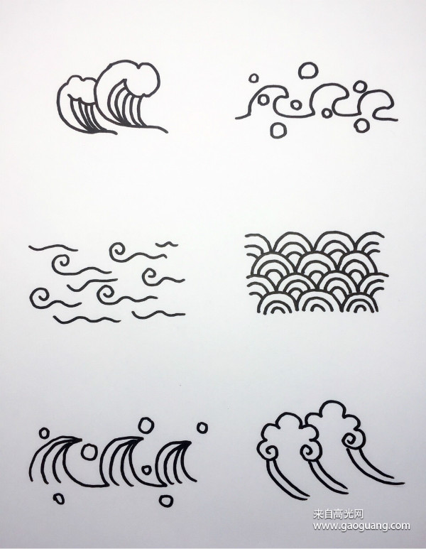 海底世界简笔画素材大全非常简单的海底动物简笔画