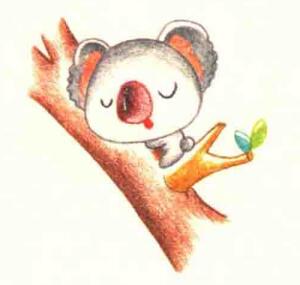考拉的简笔画图片大全画法步骤详解动物简笔画大全