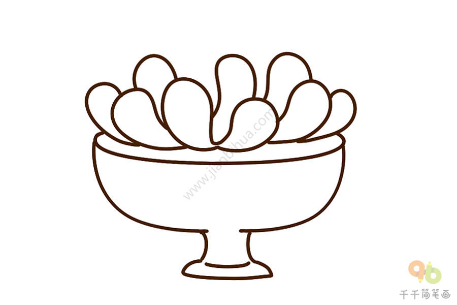 多肉植物图片简笔画简单易学多肉简笔画
