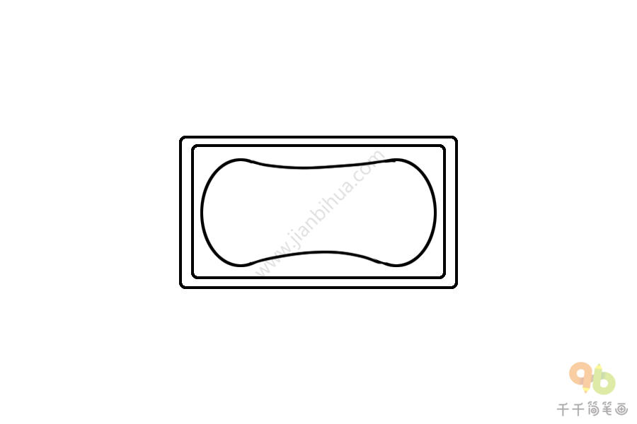 如何画香皂简笔画生活用品简笔画
