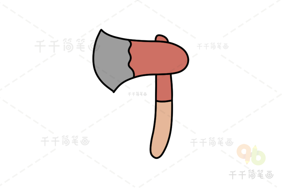 斧头简笔画怎么画生活用品简笔画