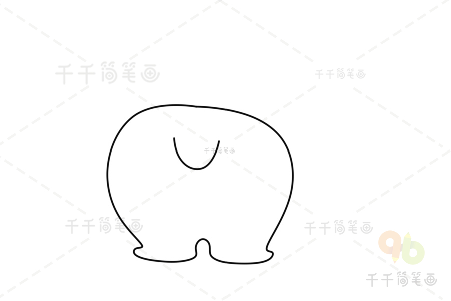 小狗简笔画简单画法狗简笔画
