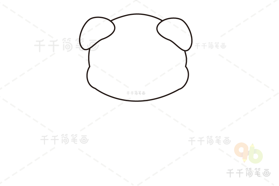 动物简笔画 学画小狗_狗简笔画