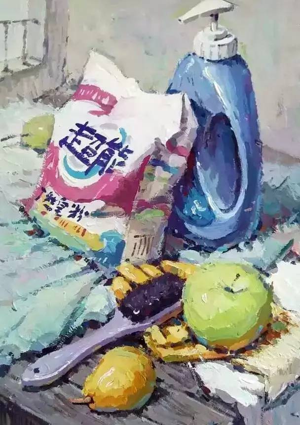 联考色彩静物中最能抓住考官眼球的构图方式