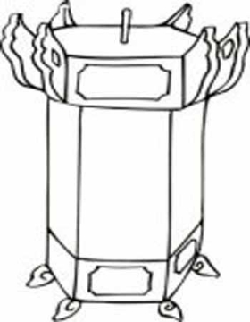 【灯笼简笔画】灯笼简笔画图片_简笔画灯笼的画法