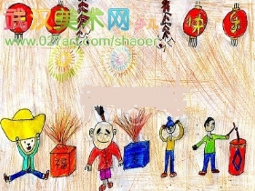儿童画元旦儿童画庆元旦儿童画元旦儿童画素材ctrld收藏备用
