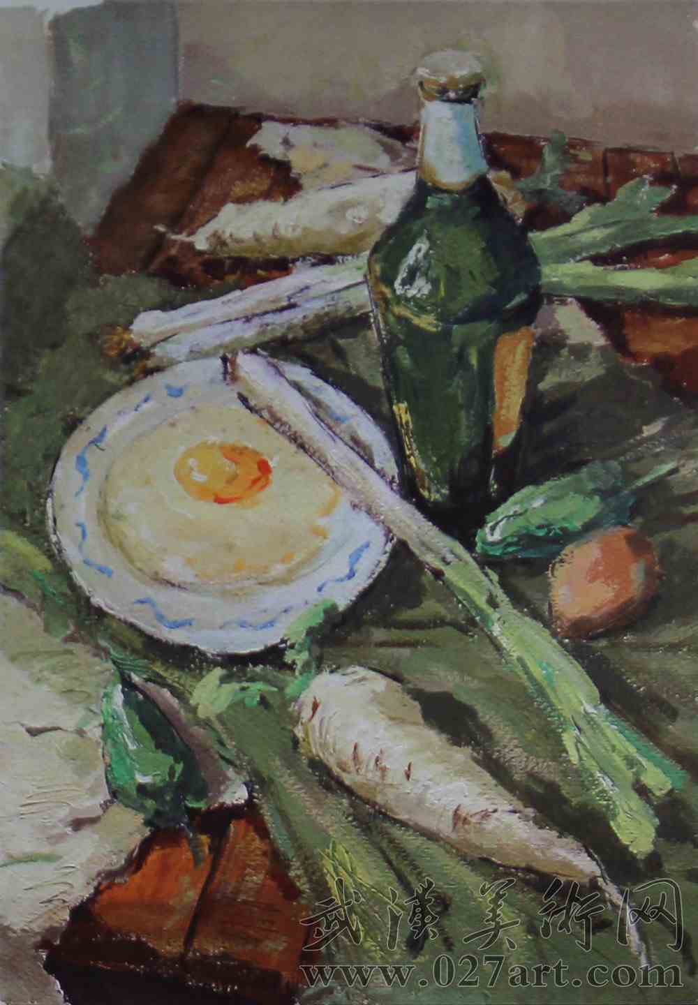 水粉静物,色彩静物,水粉画,水粉静物图片,水粉静物作品,水粉画静物