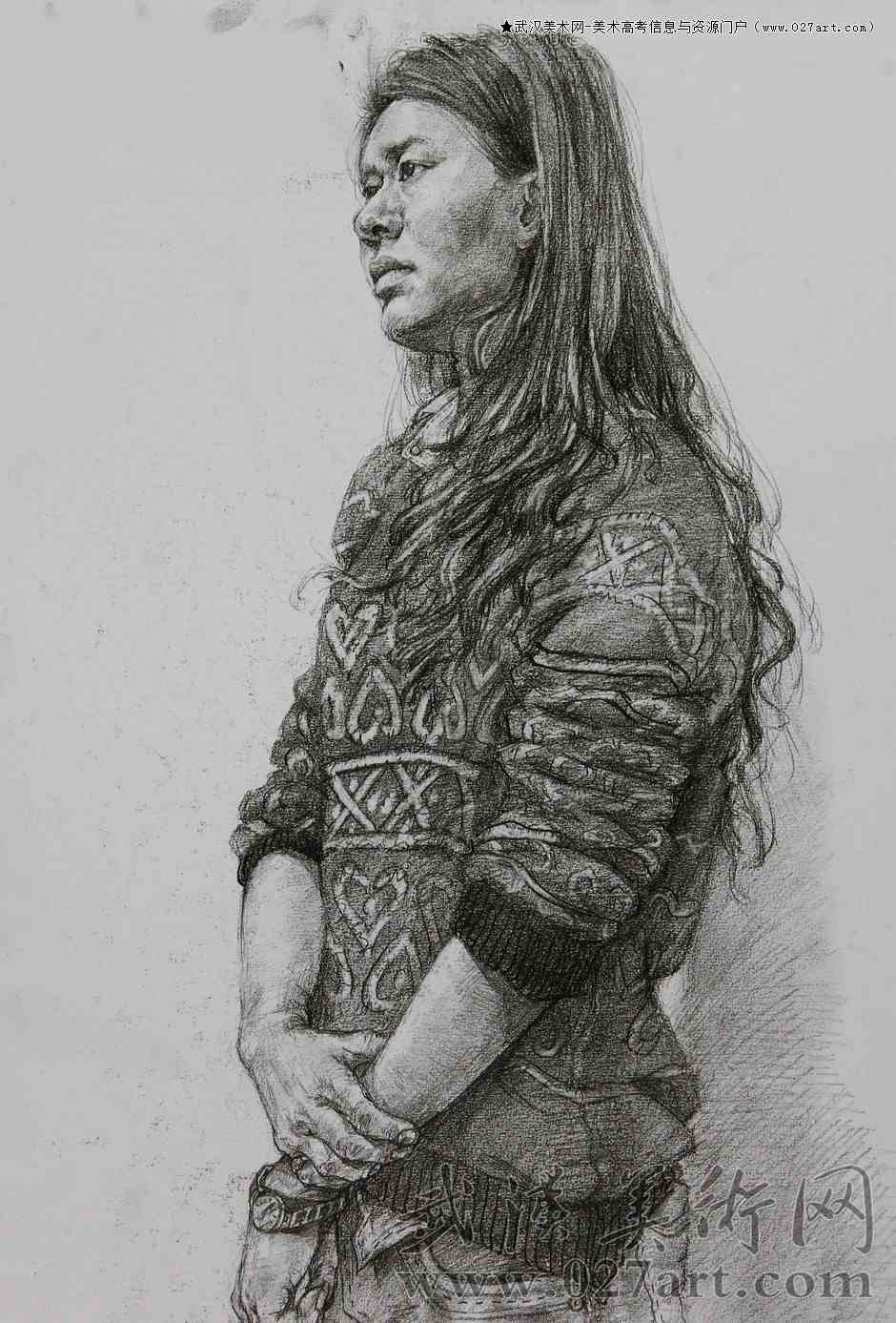 2014年清华美院素描优秀试卷赏析,2014清华大学美术学院优秀试卷素描
