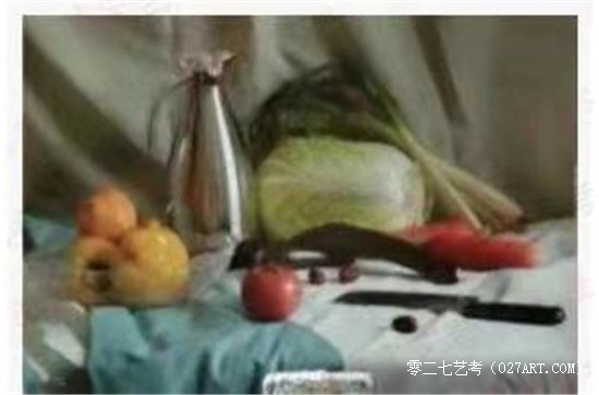 2021甘肃美术考题