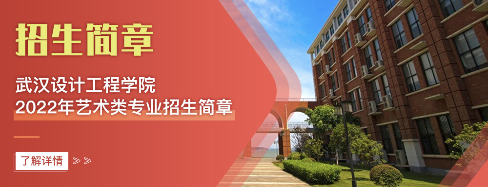 艺术类招生简章,武汉设计工程学院,艺考
