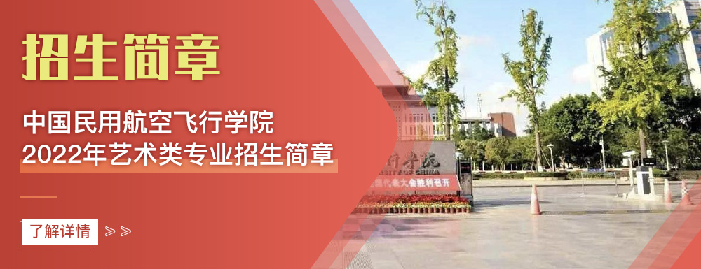 艺术类招生简章,中国民用航空飞行学院,艺考