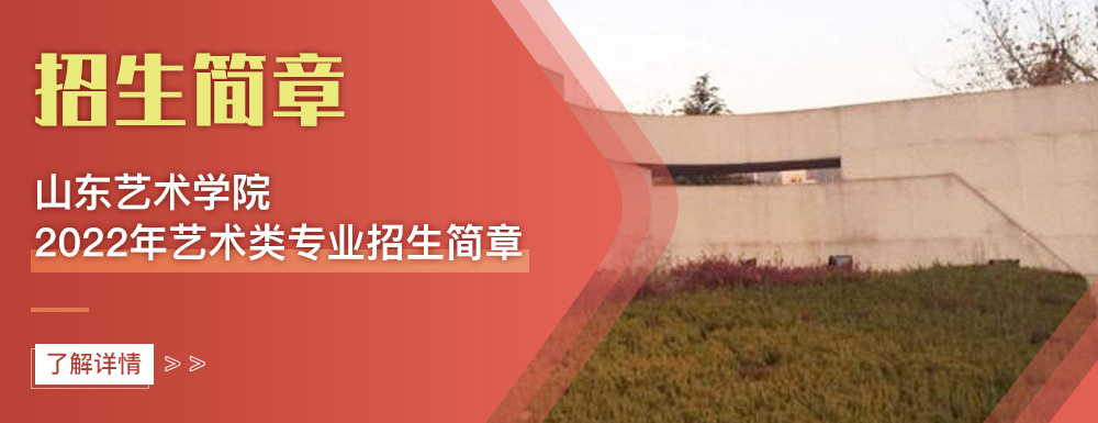 艺术类招生简章,山东艺术学院,艺考