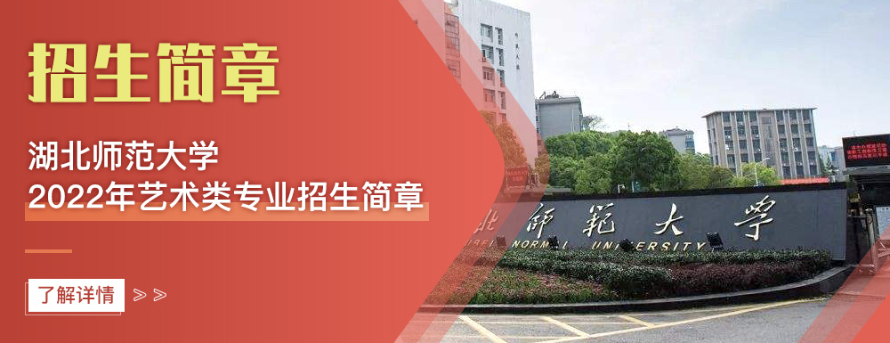 艺术类招生简章,湖北师范大学,艺考