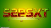 ps文字制作教程