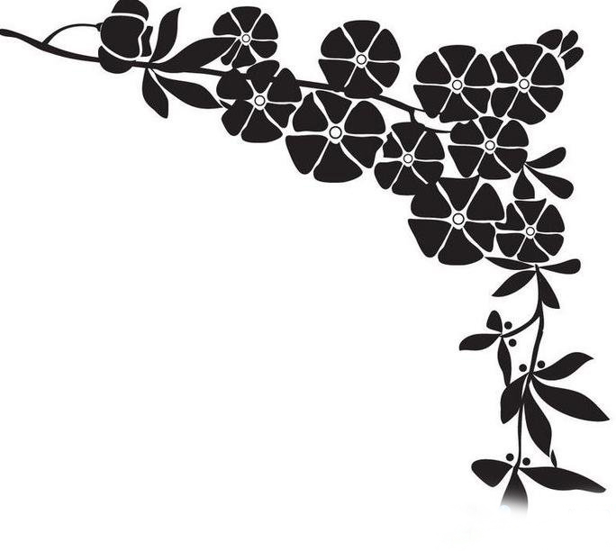 黑板报花边