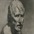 美术作品,龙门716画室,素描石膏像