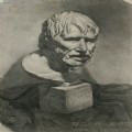 美术作品,龙门716画室,素描石膏像