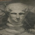 美术作品,龙门716画室,素描石膏像