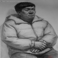 武汉三A画室2012届三大美院班习作展,三大美院班造型组.