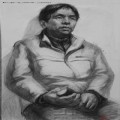 武汉三A画室2012届三大美院班习作展,三大美院班造型组.