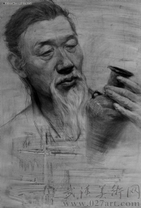 素描头像