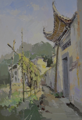 武漢尚上畫室作品,教師作品,色彩風景