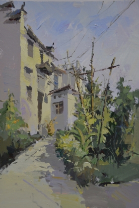 武漢尚上畫室作品,教師作品,色彩風景