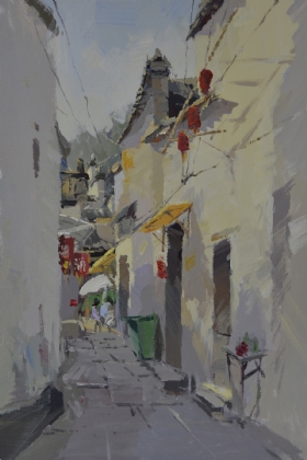 武漢尚上畫室作品,教師作品,色彩風景