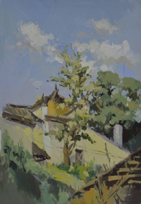 武漢尚上畫室作品,教師作品,色彩風景