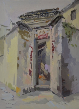 武漢尚上畫室作品,教師作品,色彩風景